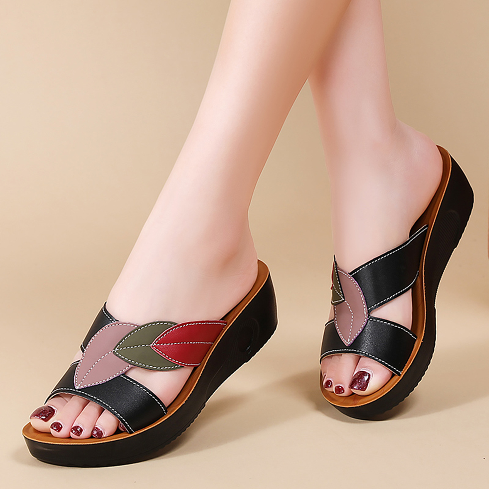 Ethnic Modern Fashion - Sepatu Sneakers Wanita Sol Tebal, Sandal,