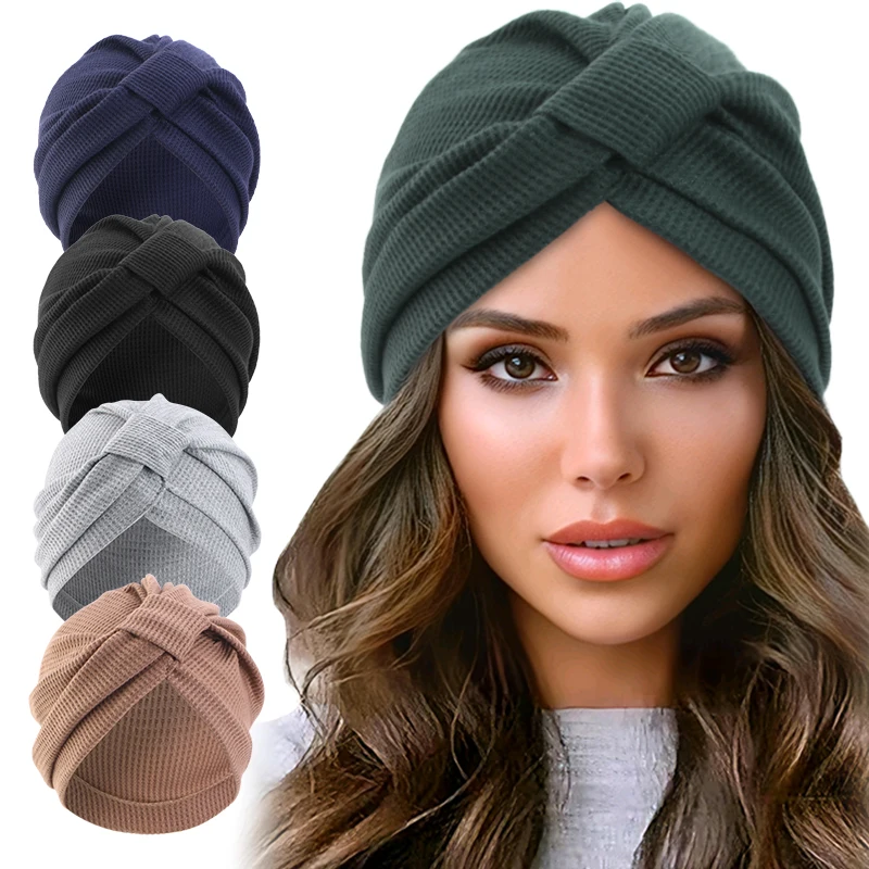 Ethnic Fashion India - Topi penutup kepala wanita berbahan katun