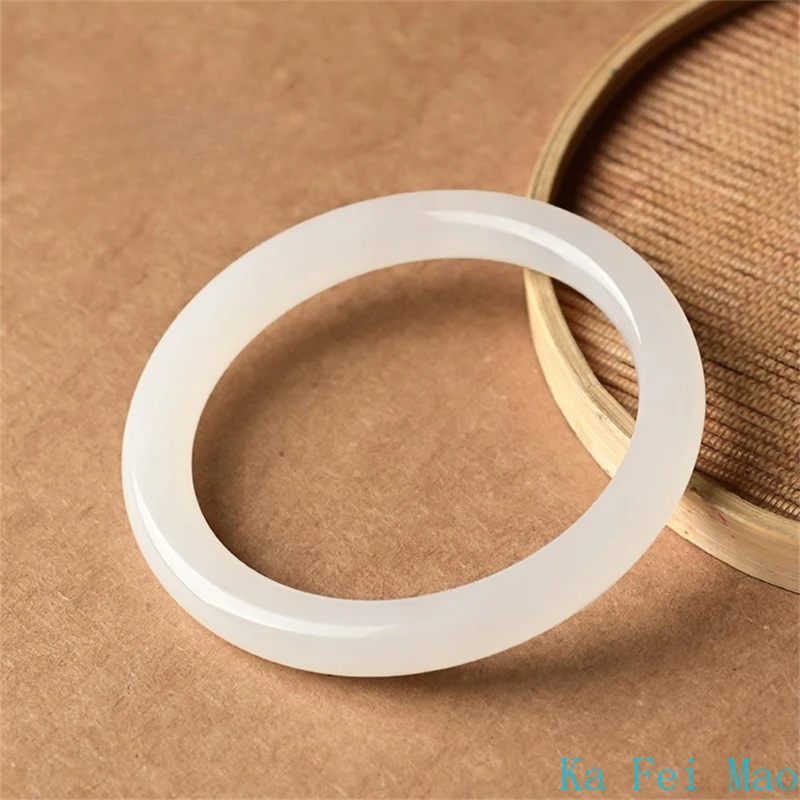 Gelang Batang Tipis Giok Putih - Ethnic Fashion Design ulasan dan harga