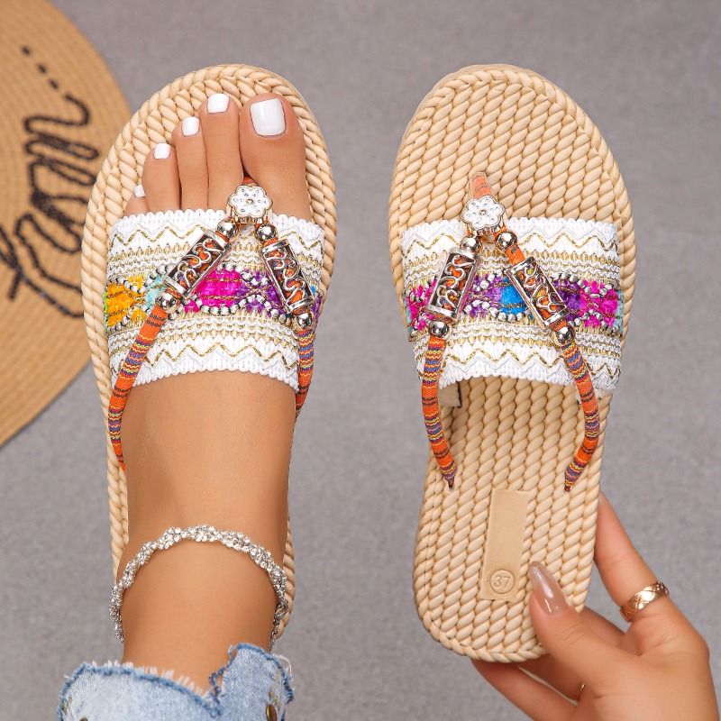 Sandal Wanita Sepatu Tenun Tan - Ethnic Modern Fashion ulasan dan harga